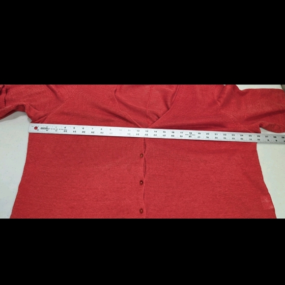 Eileen Fisher Linen Cardigan Sweater 2X Sustainable Mature Classic #7 - Picture 6 of 11